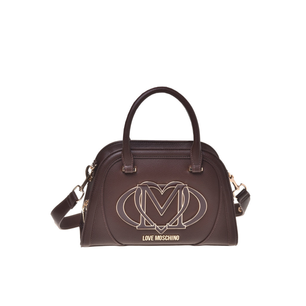 Love Moschino Borsa PU Testa di Moro con manici