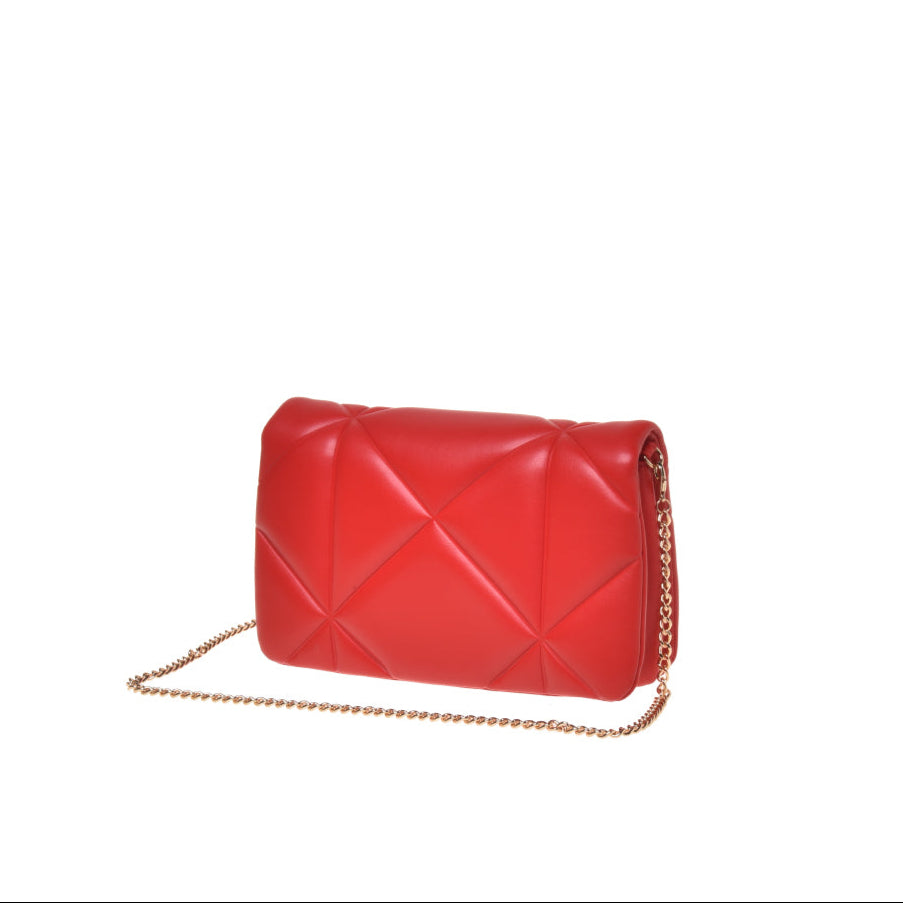 Love Moschino BORSA PU EMBOSSED ROSSO