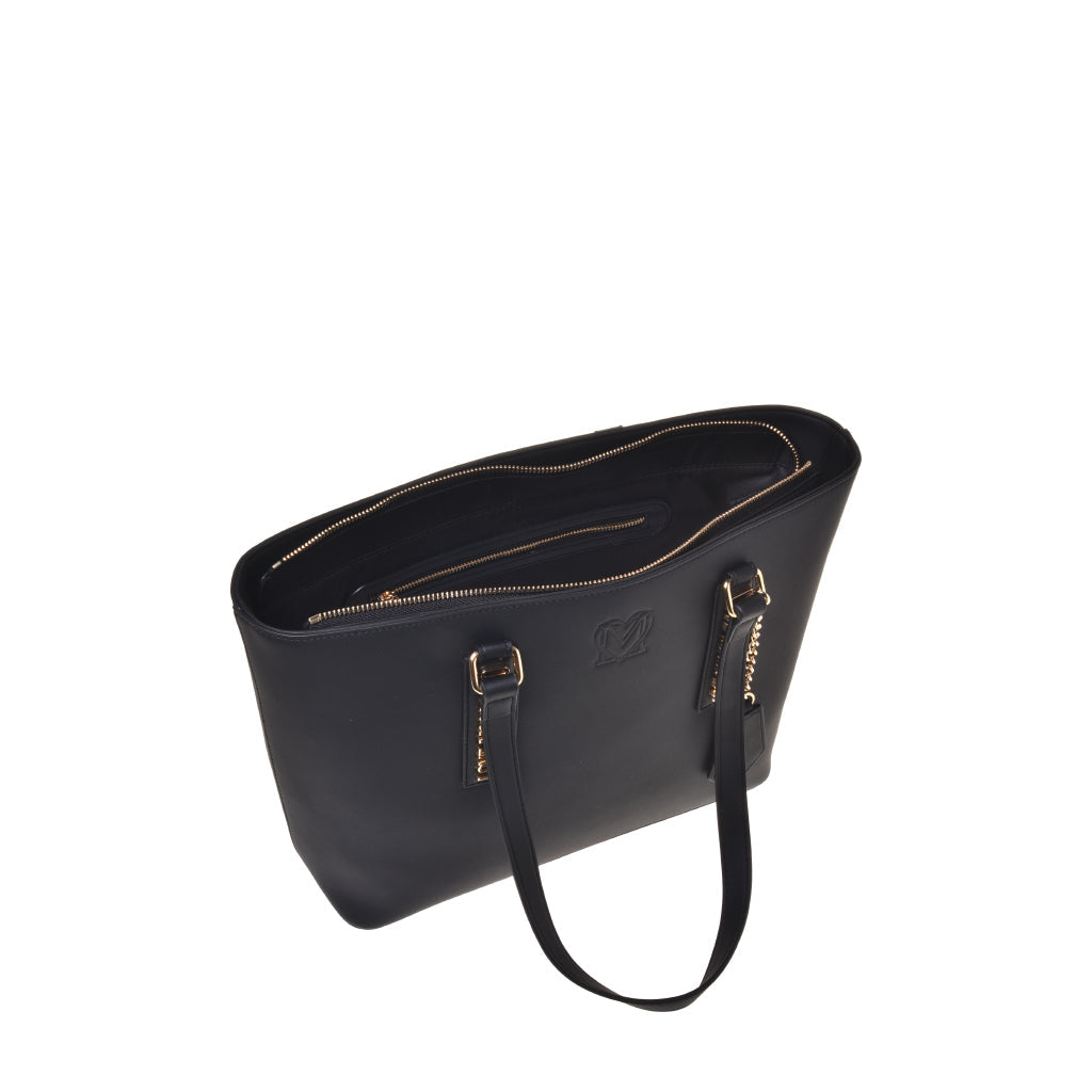 Love Moschino BORSA VITELLO + PU NERO