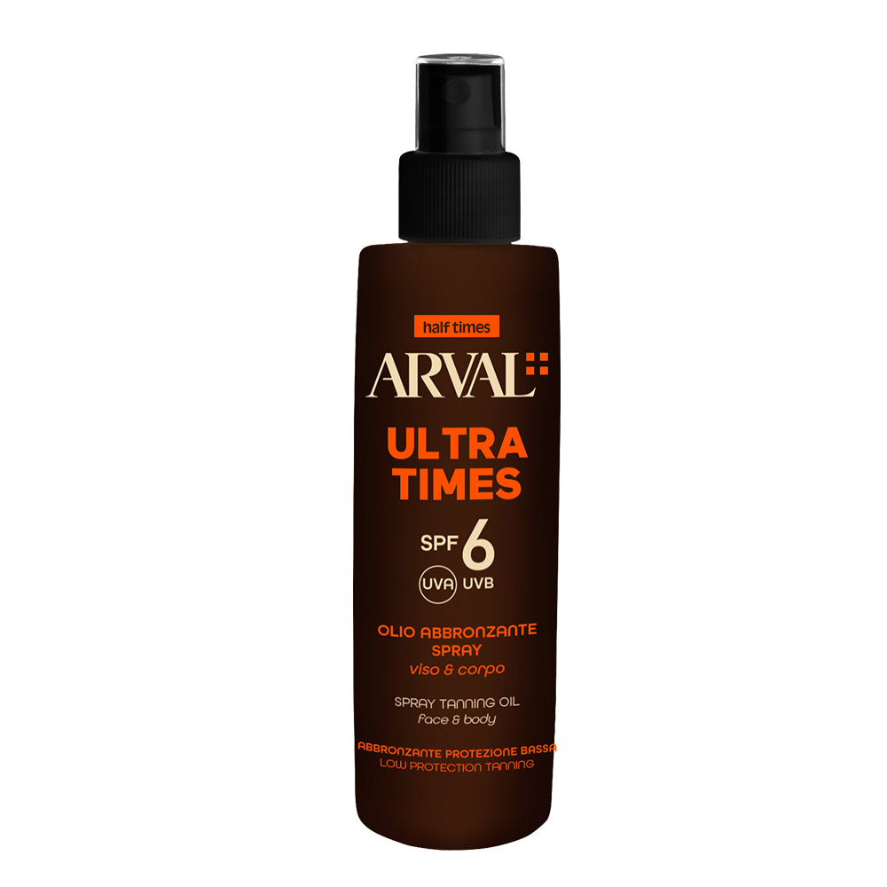 Half Times Ulte Times SPF6 Olio Viso Corpo