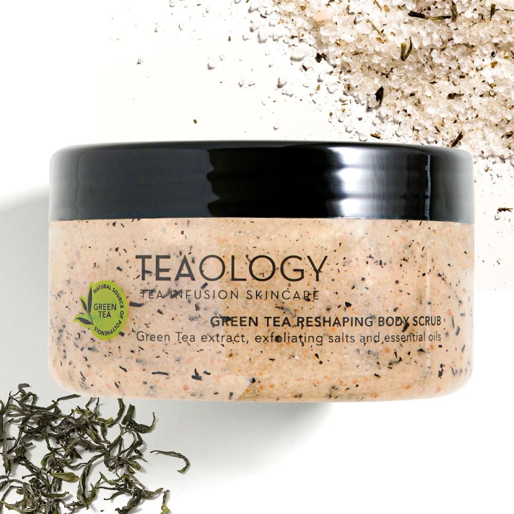 Teaology Green Tea Scrub Corpo esfoliante e rimodellante