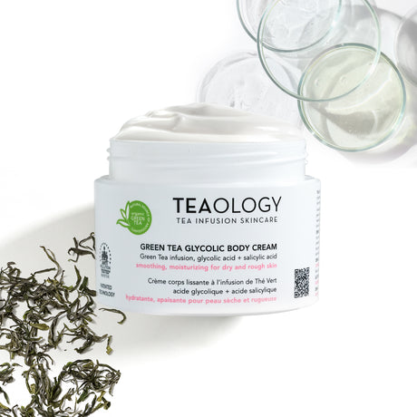 Teaology Green Tea Glycolic Crema Corpo Levigante