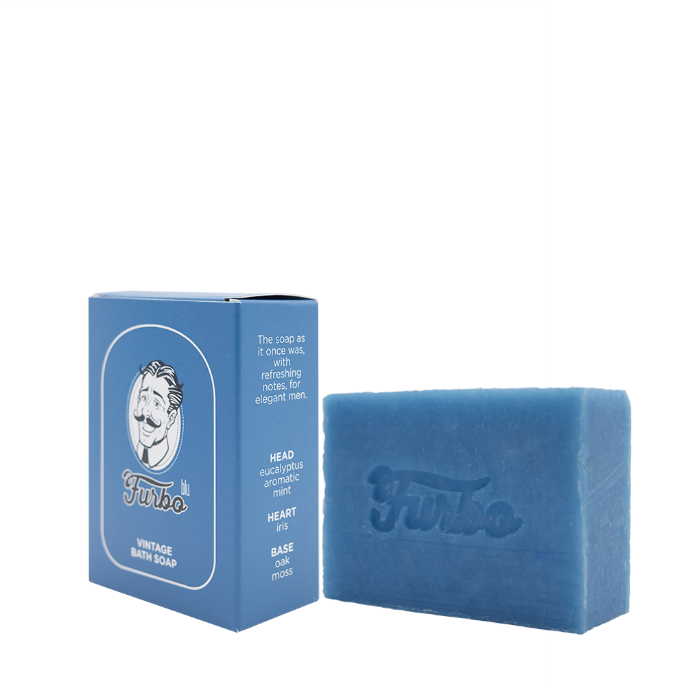 Furbo Smart Vintage Blu Bath Soap