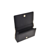 Love Moschino Borsa PU Nero  con Logo Cuore