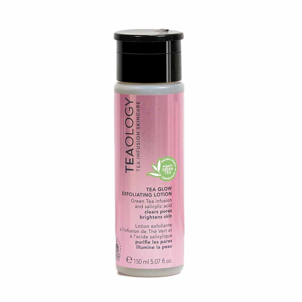Teaology Tea Glow Tonico Viso esfoliante illuminante, anti-imperfezioni